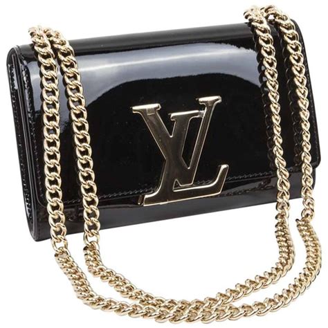 black patent leather louis vuitton purse|louis vuitton black in handbags.